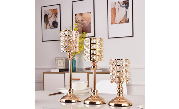 European Candlestick Lamp of Candle Holders in JANMART DECOR