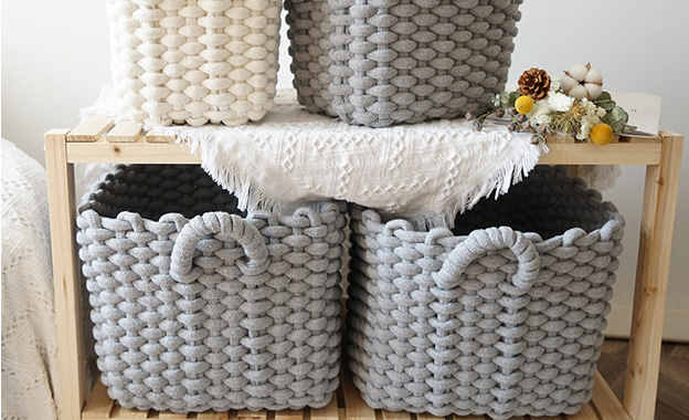 Wide Range Of Uses of Storage Baskets in JANMART DECOR