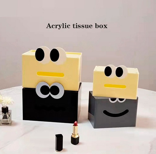 Acrylic Tissue and Storage Box