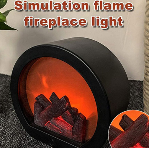 LED Fireplace Lantern