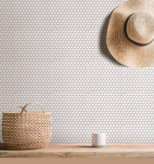 mosaic tiles material