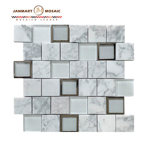 Carrara White Marble Mosaic Tile