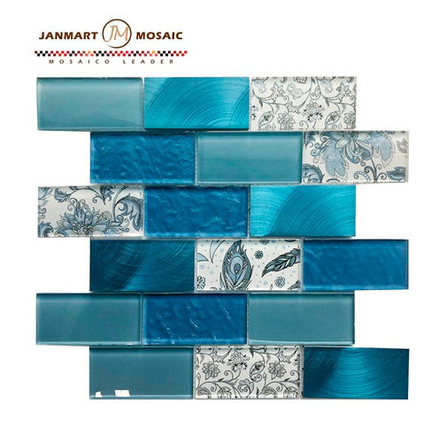 Mosaic Mesh Bathroom Wall Tiles Mosaic Glass Tiles