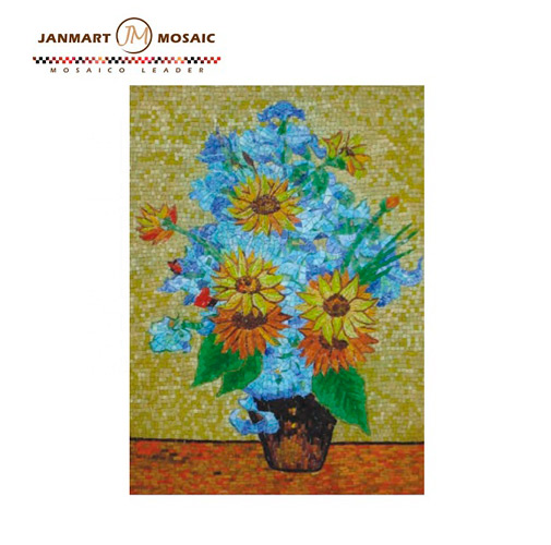 Sunflower Glass Mosaic Wall Art Décor