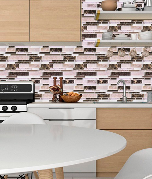 peel and stick subway backsplash