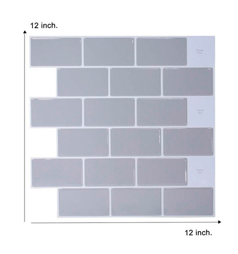 peel and stick subway tile backsplash