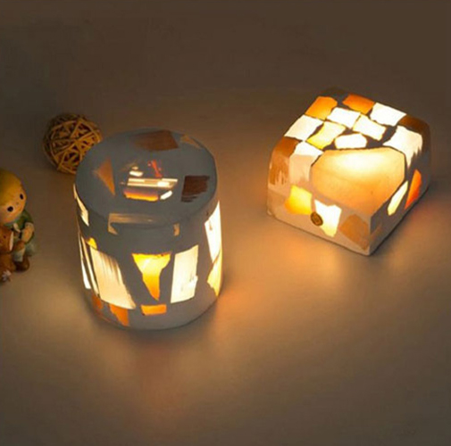 Gypsum Night Usb Lamp