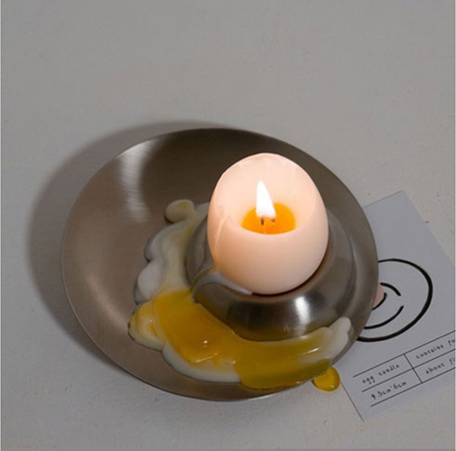 Egg Banana Shape Soy Candles