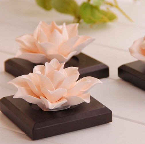 Aromatherapy Ceramic Flower Diffuser