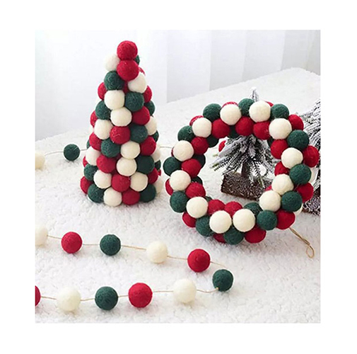 Wool Felt Christmas Wreath