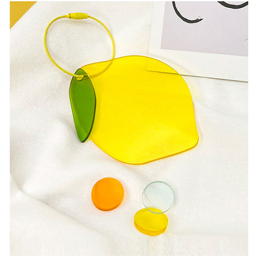 Acrylic Lemon Key-chain