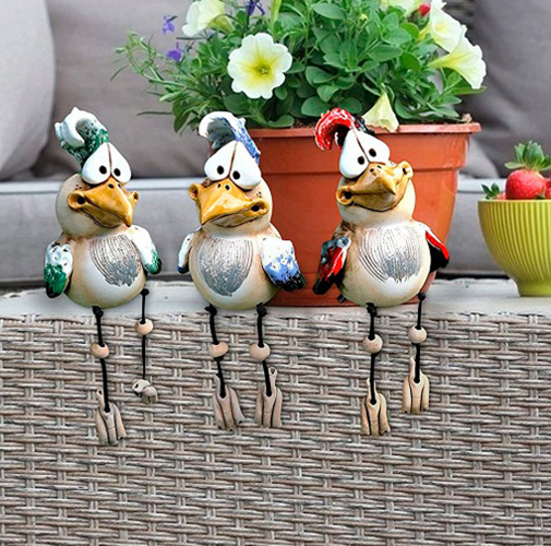 Chicken Garden Decor