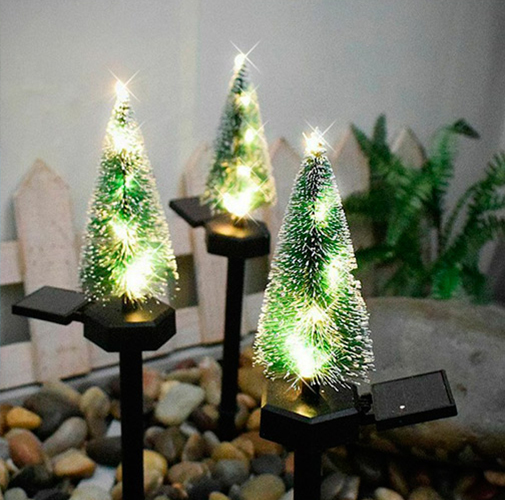 Solar Christmas Tree Lights