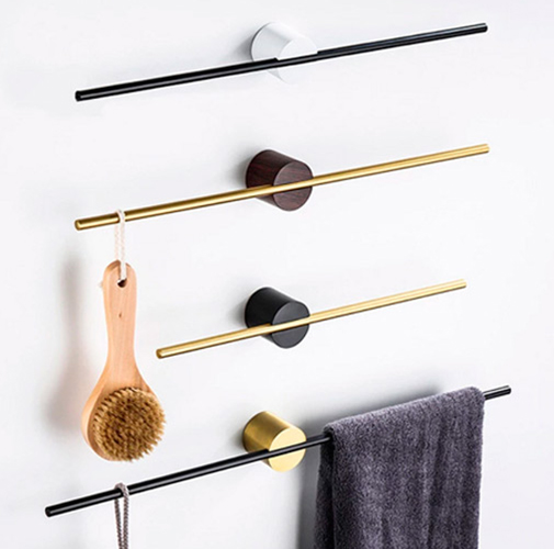 Nordic Minimalist Bathroom Towel Bar