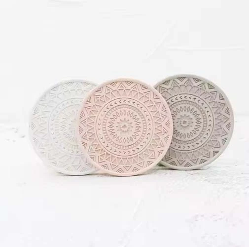 Diatomaceous Earth Coaster: Absorbs Water Like a Sponge!